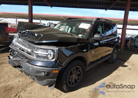 2022 Ford Bronco Sport Big Bend z USA, uszkodzony, nr VIN 3FMCR9B69NRD38024